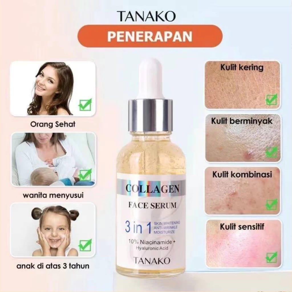 Tanako Collagen Serum 3-in-1 | Hydration & Youthful Glow