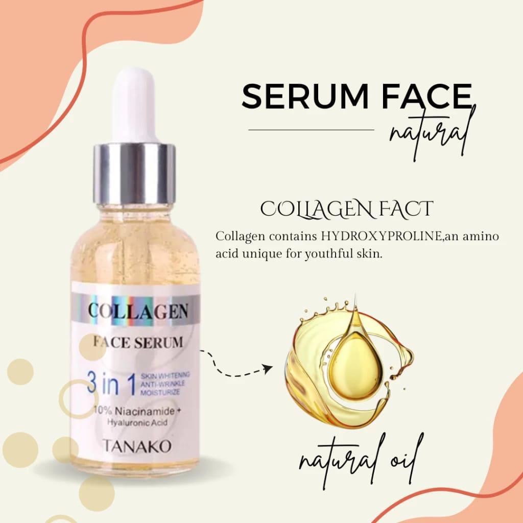Tanako Collagen Serum 3-in-1 | Hydration & Youthful Glow