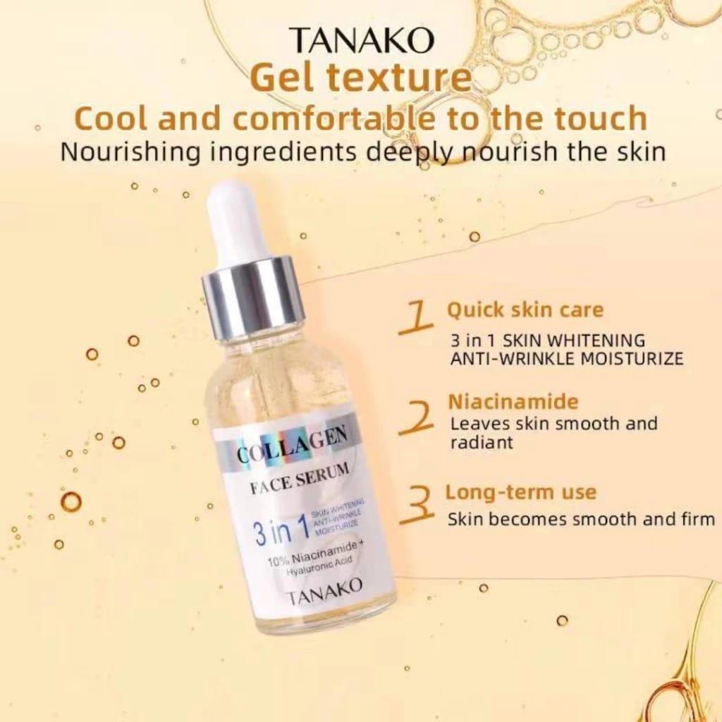 Tanako Collagen Serum 3-in-1 | Hydration & Youthful Glow