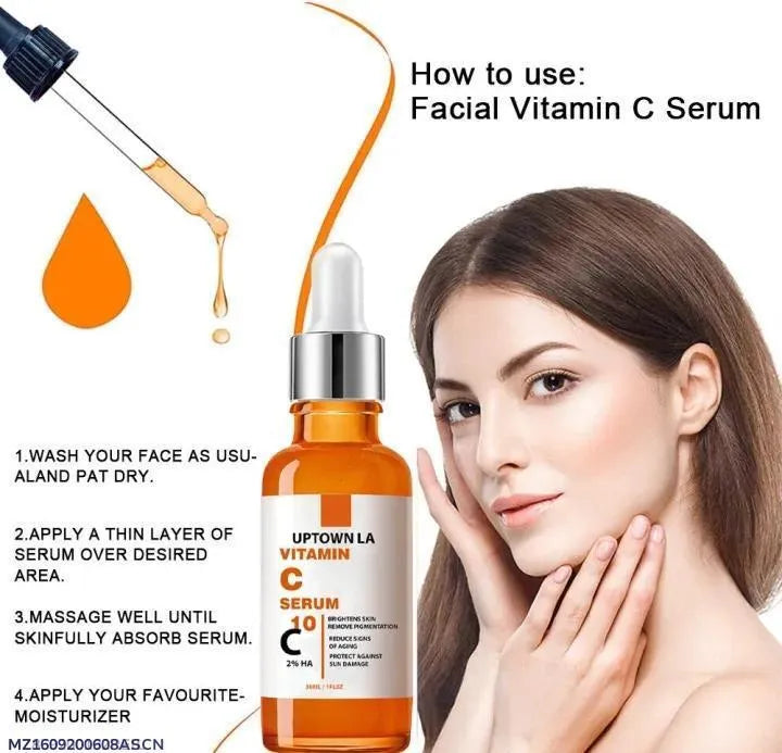 Uptown La Vitamin C Serum 10% – Brightening Glow Skin Care