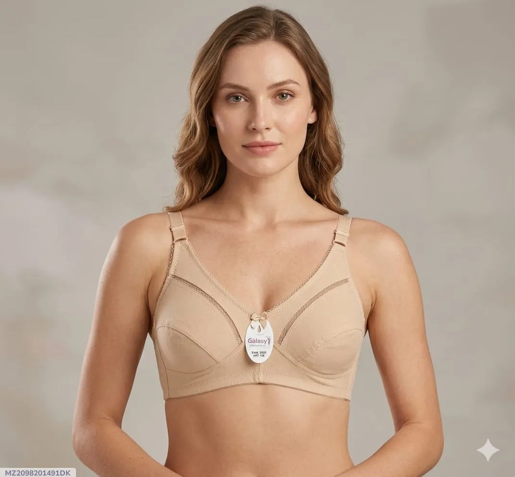 Cotton Lace Work Lightweight And Breathable Bra Top