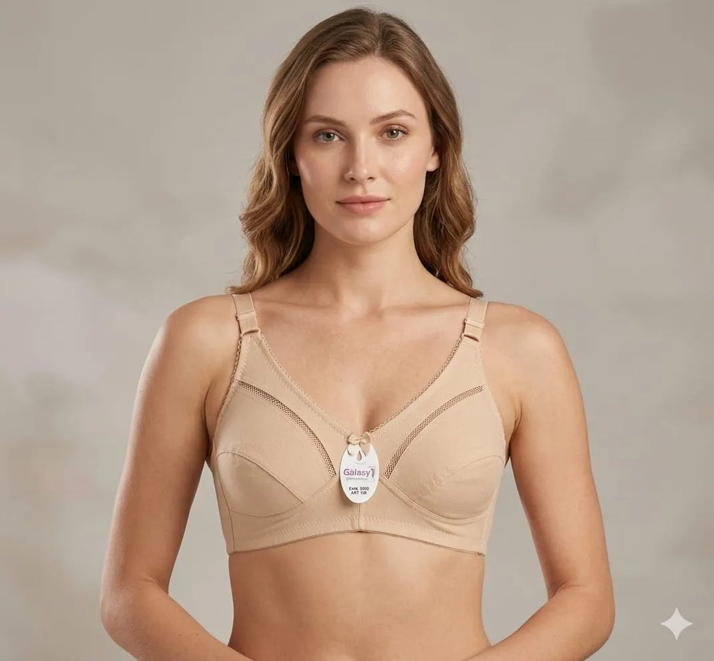 Cotton Lace Work Lightweight And Breathable Bra Top