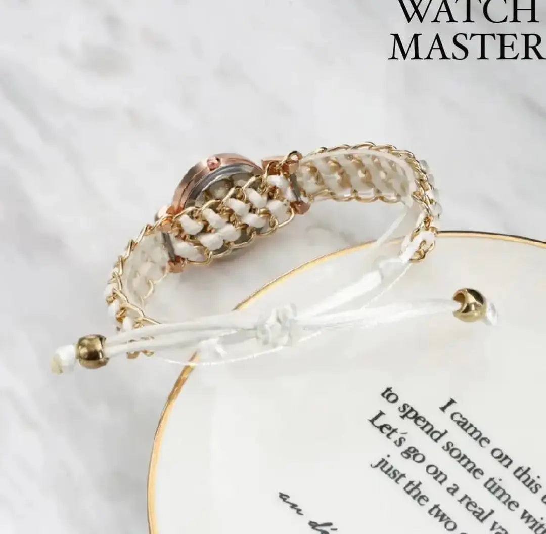 Heart Shaped Quartz Watch for Women with Chain Strap