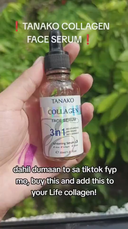 Tanako Collagen Serum 3-in-1 | Hydration & Youthful Glow
